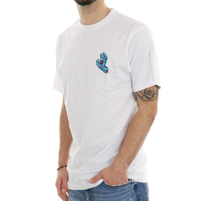 T-SHIRT SCREAMING HAND CHEST SANTA CRUZ - Mad Fashion | img vers.650x/